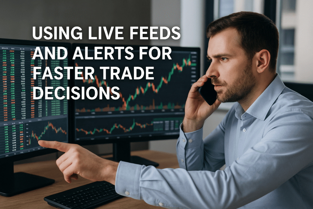 Using Live Feeds and Alerts for Faster Trade Decisions